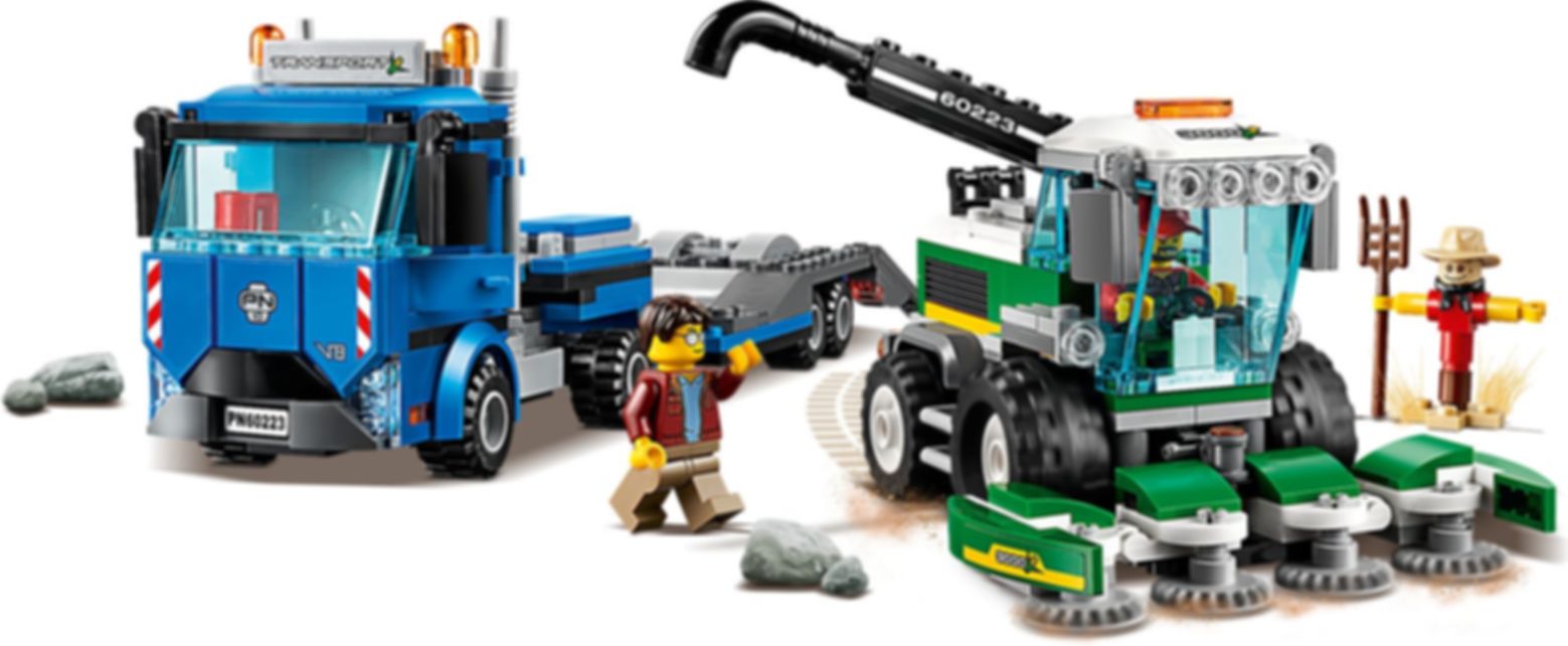 LEGO® City Transporter für Mähdrescher spielablauf
