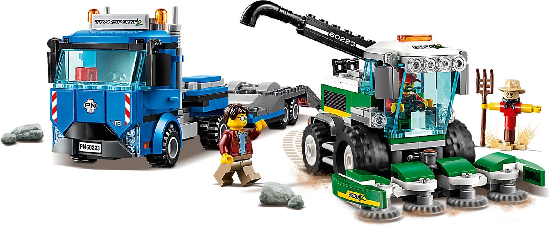 LEGO® City Maaidorser transport speelwijze