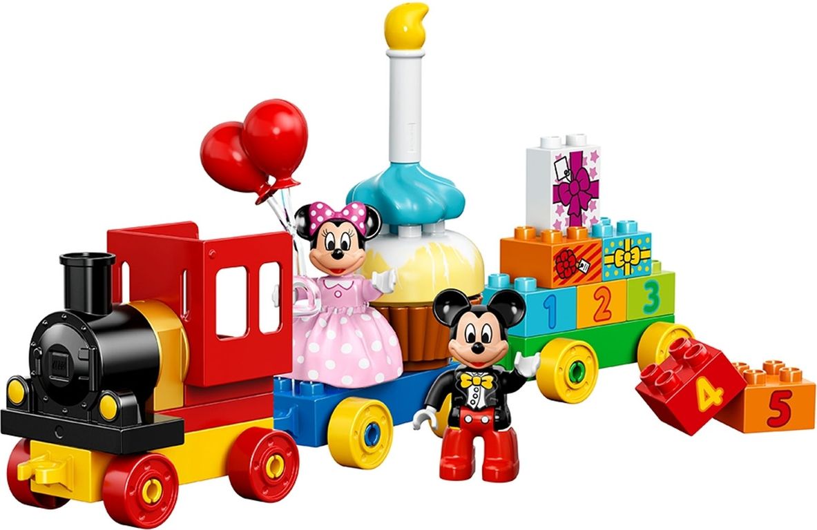 LEGO® DUPLO® Il Trenino di Topolino e Minnie componenti