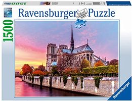 Ravensburger 163458 Puzzel Notre Dam: 1500 Stukjes