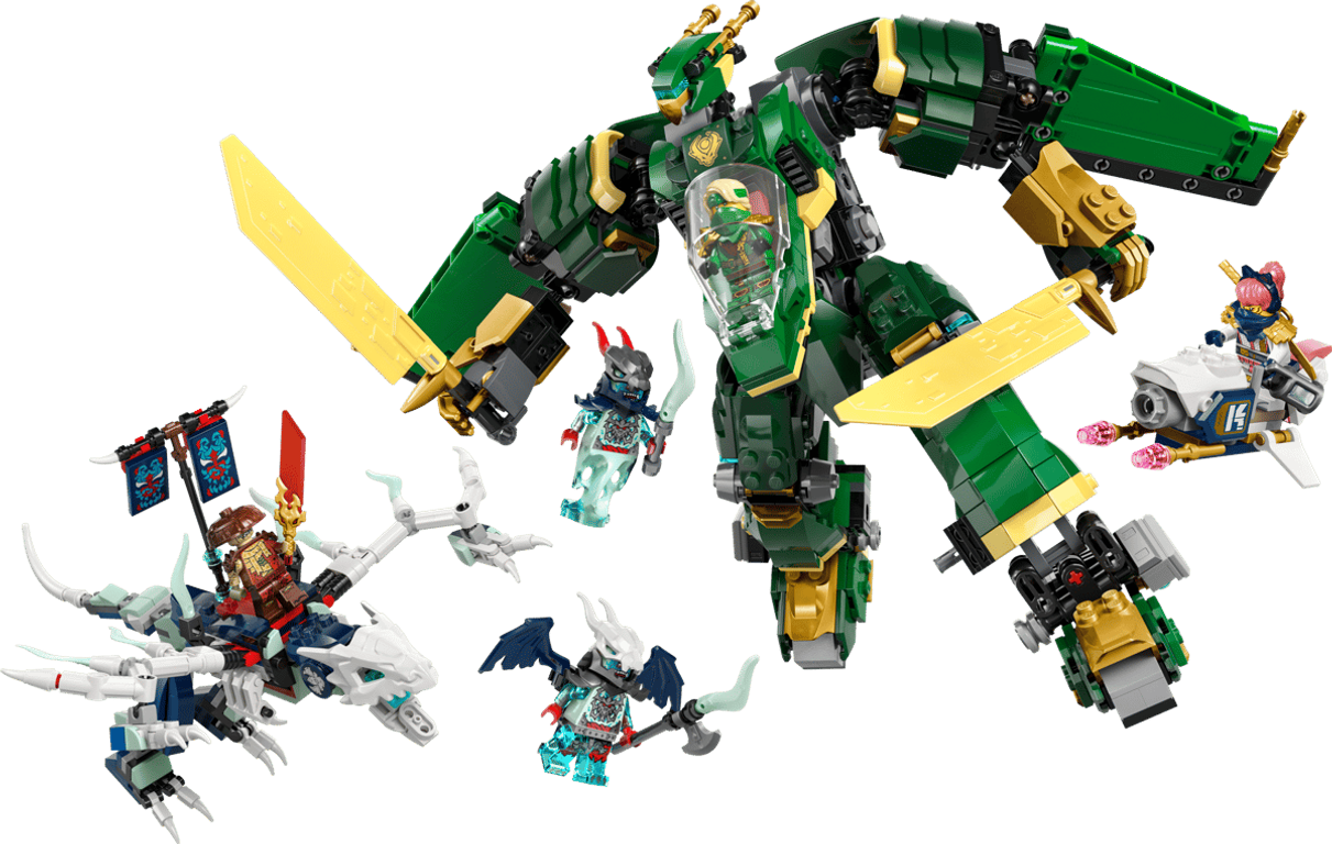 LEGO® Ninjago L'avion-robot de Lloyd composants