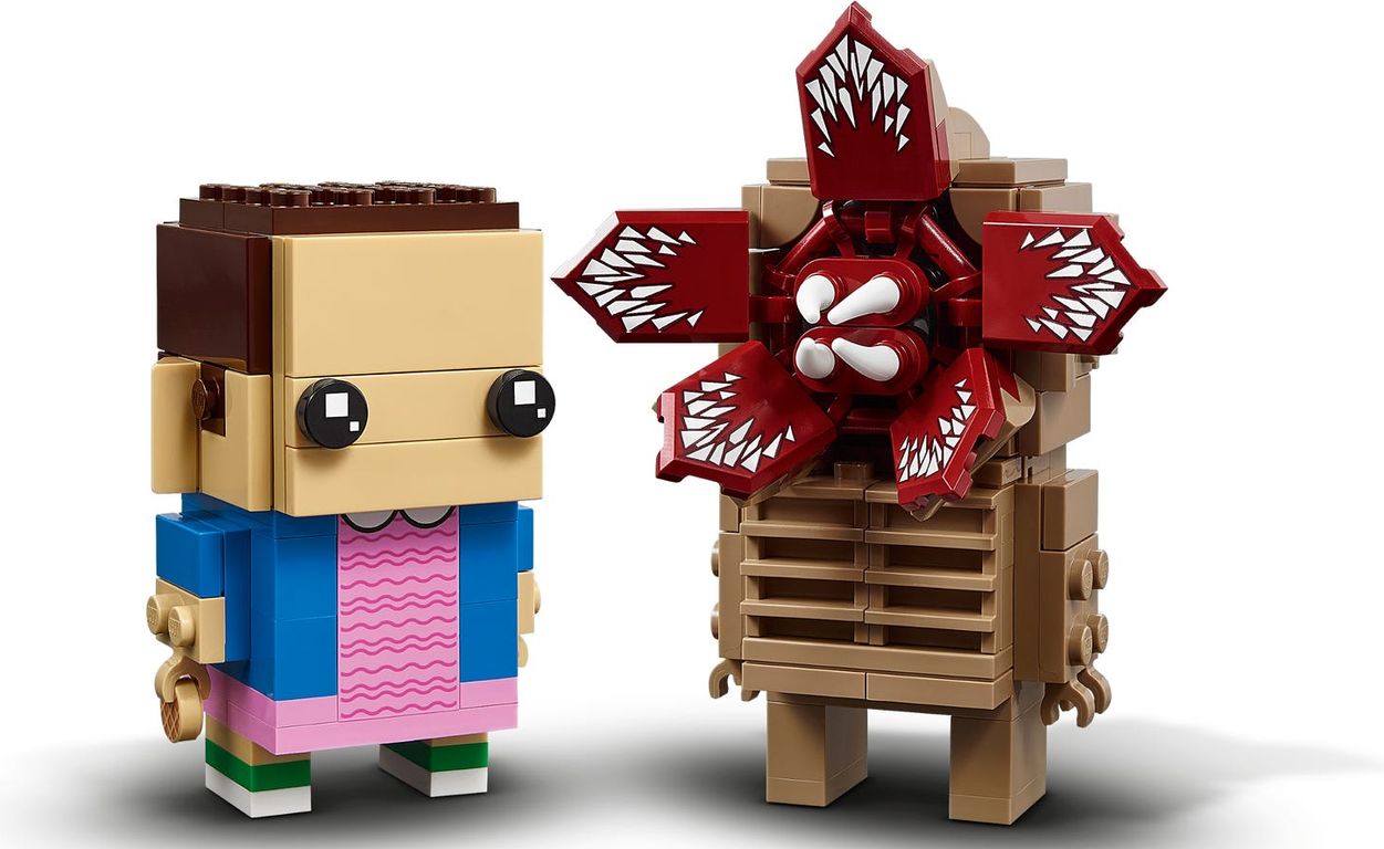 LEGO® BrickHeadz™ Demogorgon & Eleven components