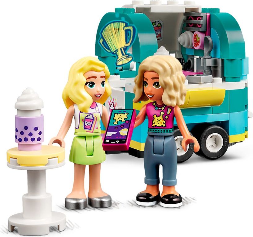 LEGO® Friends Puesto Móvil de Té de Burbujas minifiguras