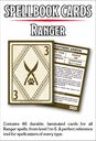 D&D Spellbook Cards: Ranger back of the box