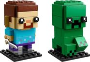 LEGO® BrickHeadz™ Steve y Creeper™ partes