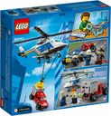 LEGO® City Policía: Persecución en Helicóptero parte posterior de la caja