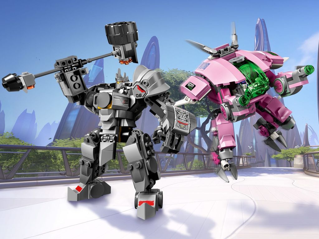 LEGO® Overwatch D.Va & Reinhardt spielablauf