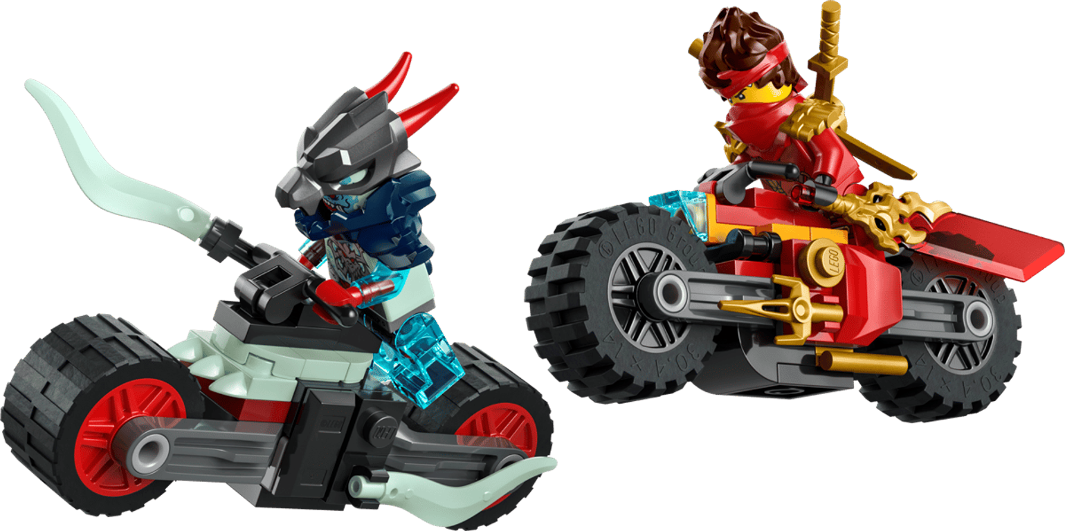 LEGO® Ninjago Kai et la course de motos composants