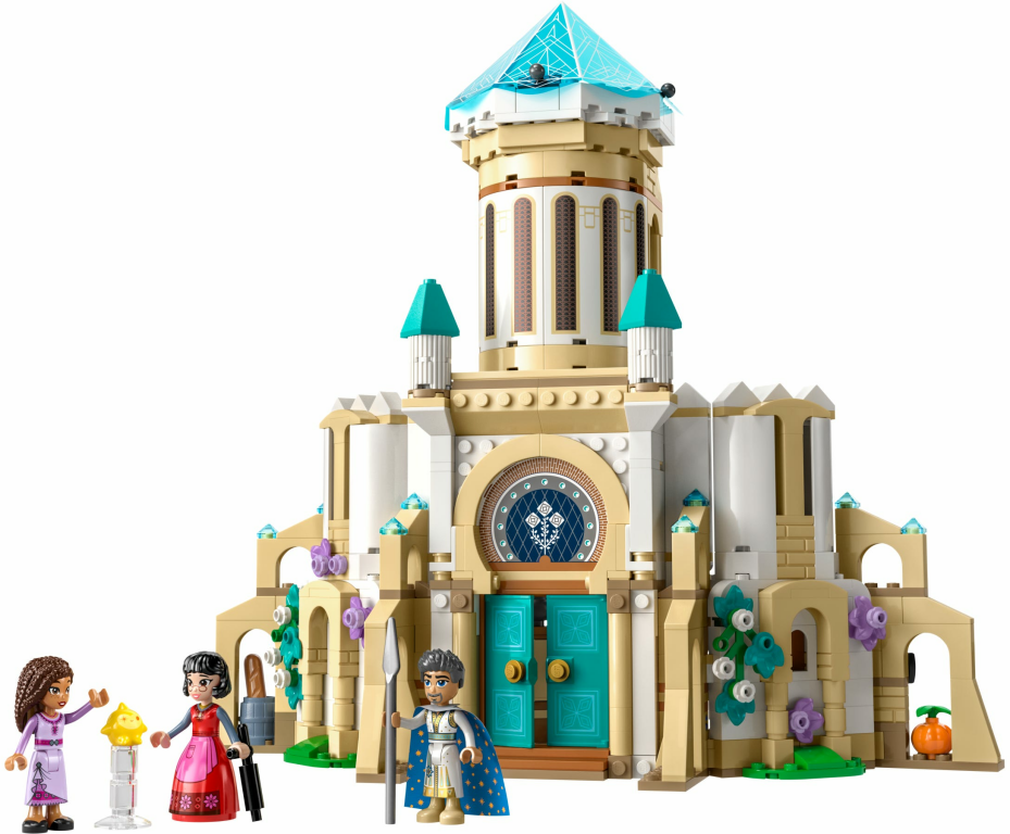 LEGO® Disney King Magnifico's Castle components