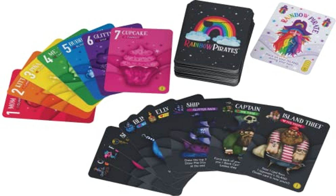 Rainbow Pirates cartas