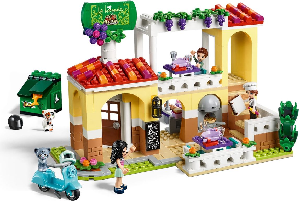 LEGO® Friends Restaurante de Heartlake City jugabilidad