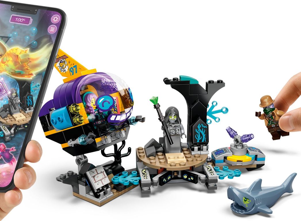 LEGO® Hidden Side Submarino de J. B. jugabilidad