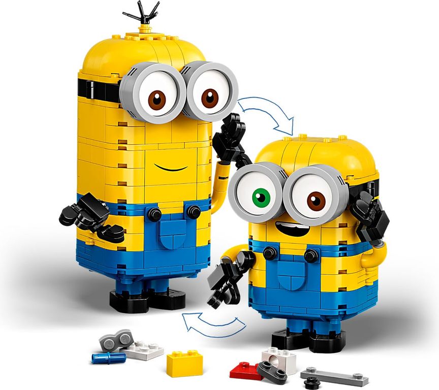 LEGO® Minions Minions y su Guarida para Construir partes