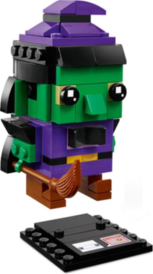 LEGO® BrickHeadz™ Bruja de Halloween partes