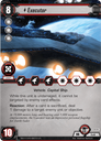 Star Wars: El Juego de Cartas - Huida de Hoth Executor carta