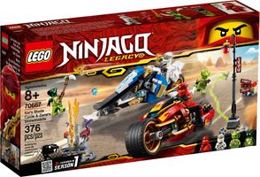 LEGO® Ninjago Kai's Blade Cycle & Zane's Snowmobile