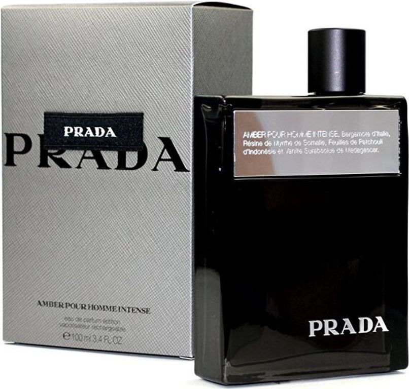 Prada Amber homme intense Eau de parfum box