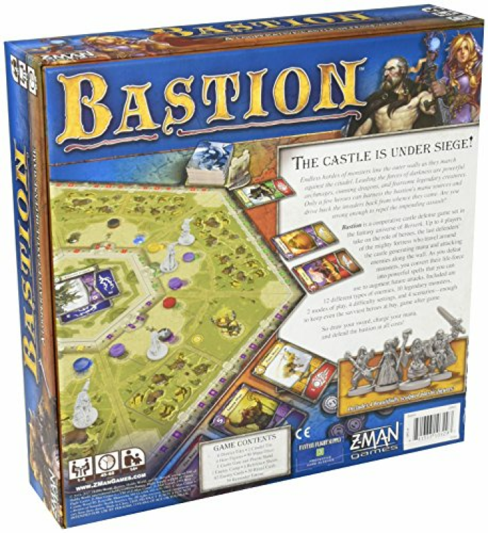 Bastion back of the box