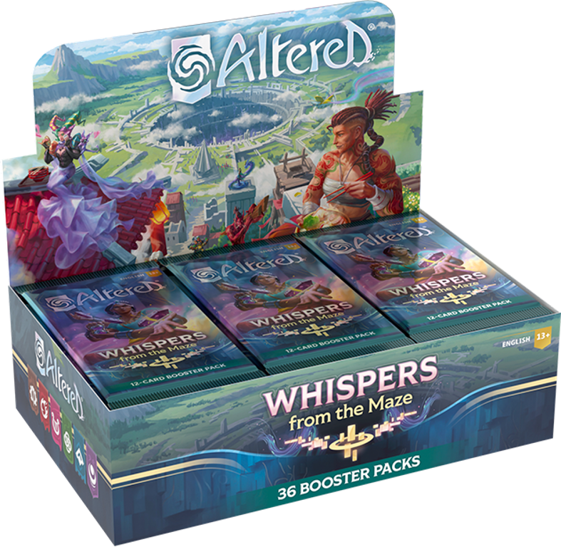 altered tcg booster box kickstarter Altered Kickstarter Altered TCG Beyond The Gates  Kickstarter KS Edition Booster  Box  37 Packs  Factory Sealed Fusion Strike Gengar Alt Art