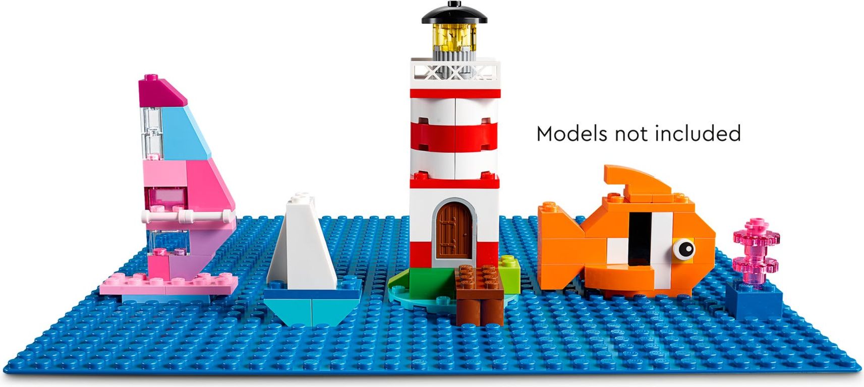 LEGO® Classic Blauwe bouwplaat speelwijze