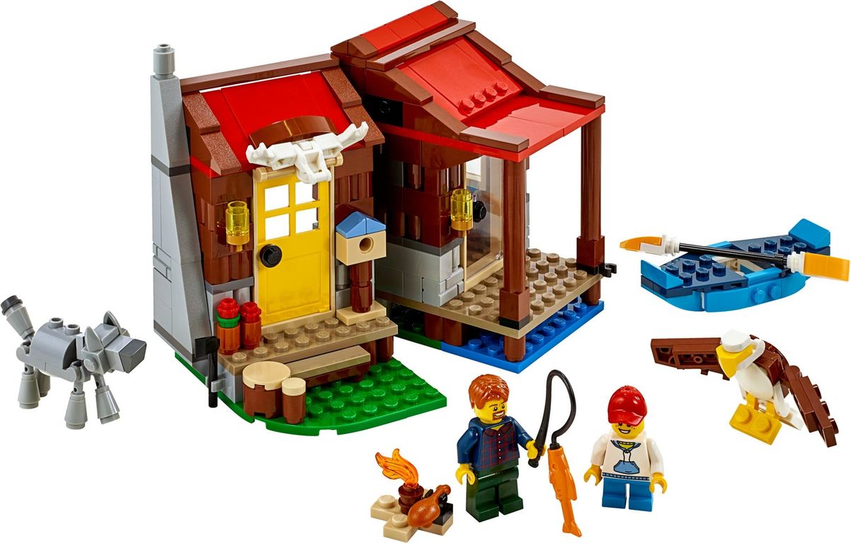 LEGO® Creator Outback Cabin components