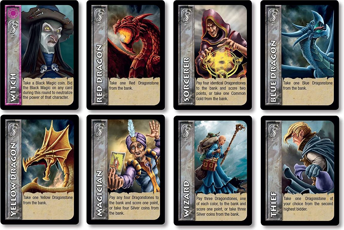 Fist of Dragonstones: The Tavern Edition kaarten