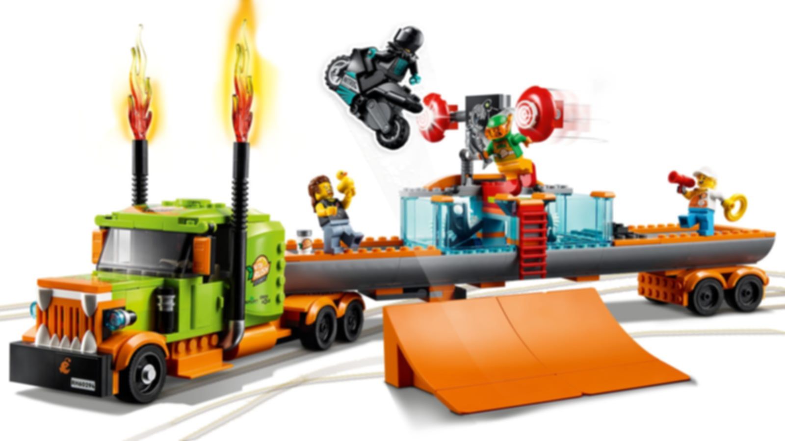 LEGO® City Le camion de spectacle des cascadeurs gameplay
