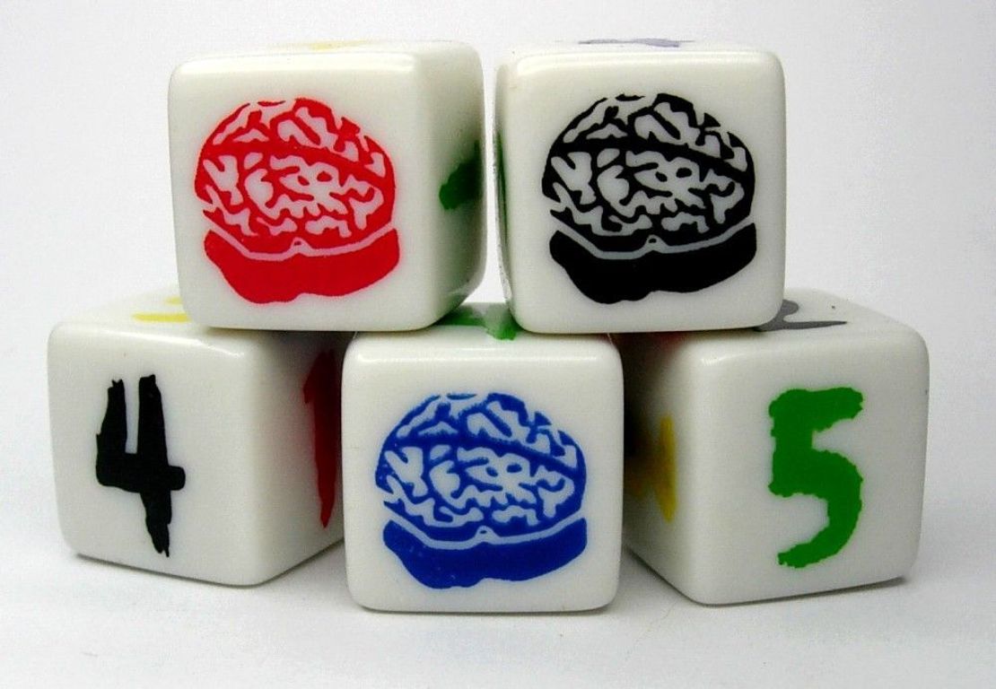 Mmm ... Brains! dice