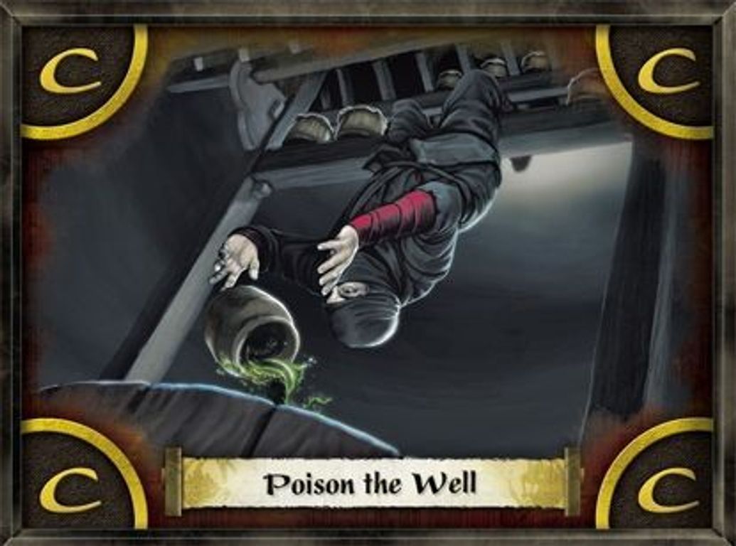 Ninja: Legend of the Scorpion Clan poison the well card
