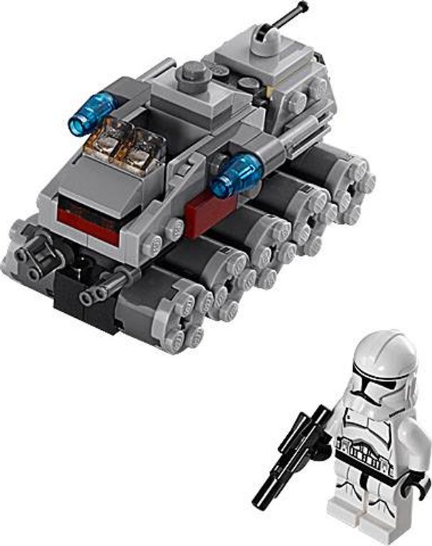 LEGO® Star Wars Clone Turbo Tank components