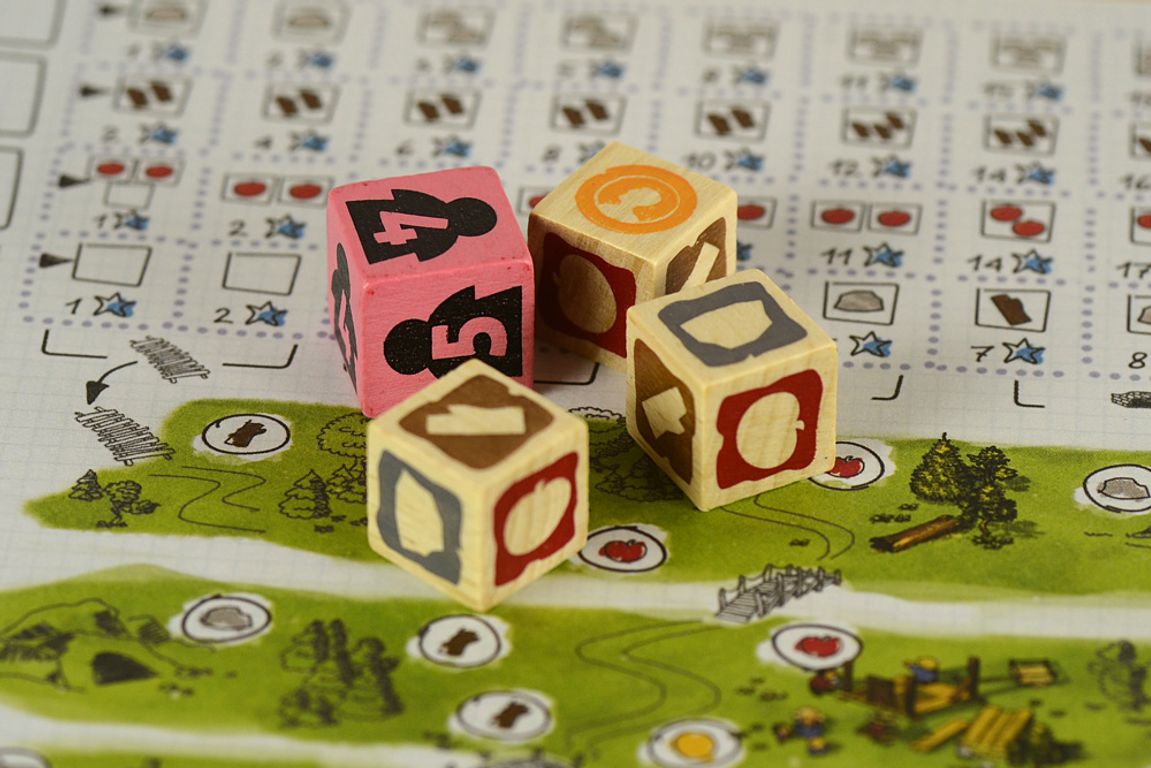 Imperial Settlers: Roll & Write dice