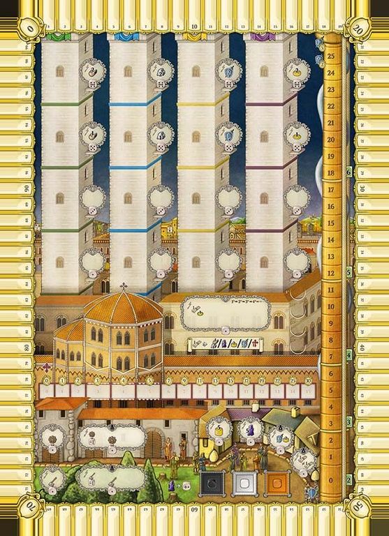 Lorenzo il Magnifico game board