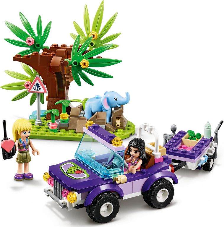 LEGO® Friends Salvataggio nella giungla dell'elefantino gameplay