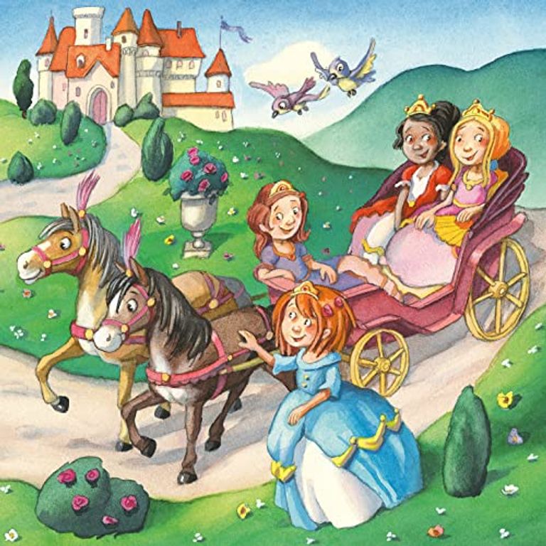 3 puzzels - Kleine prinsessen