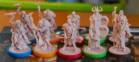 Blood Rage: Mystics of Midgard miniaturen