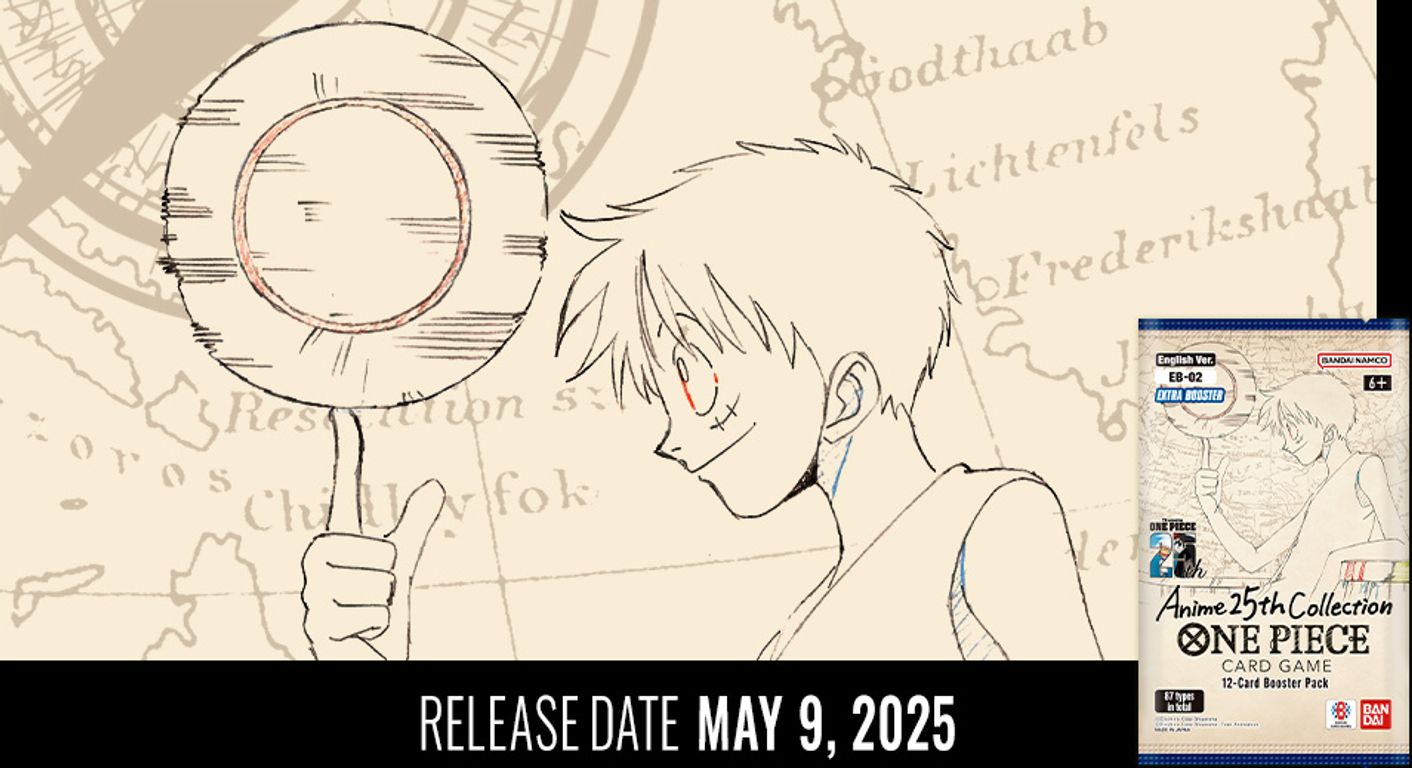 One Piece Card Game: EB02: Anime 25th Collection - Booster Display