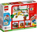 LEGO® Super Mario™ Piranha-Pflanze-Powerwippe – Erweiterungsset rückseite der box