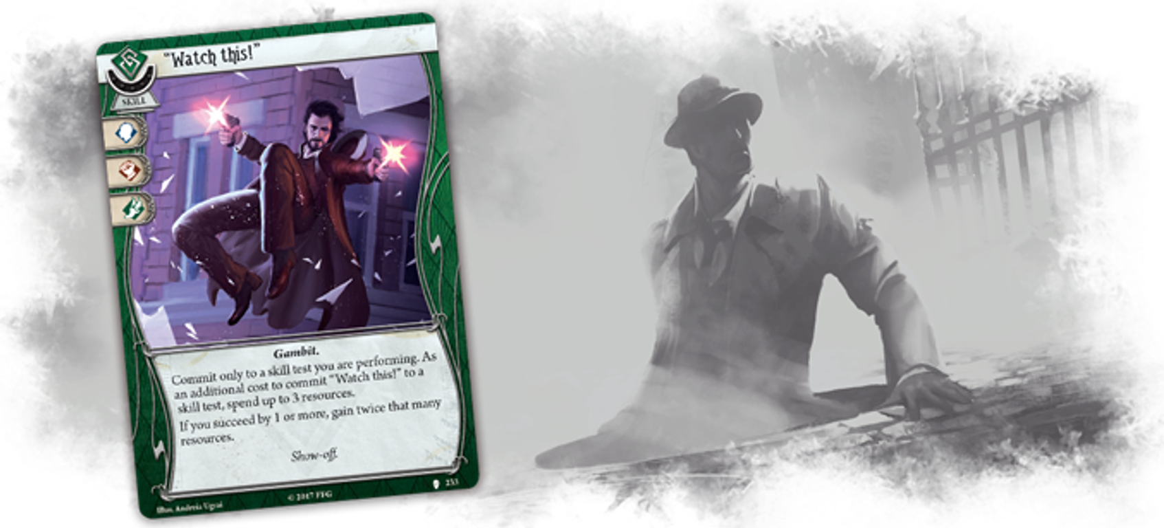 Arkham Horror: The Card Game – The Pallid Mask: Mythos Pack watch this kaart
