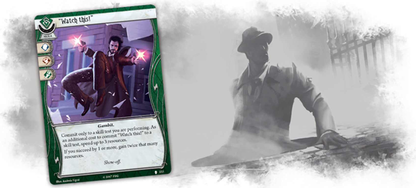 Arkham Horror: Das Kartenspiel – Die Bleiche Maske: Mythos-Pack watch this karte