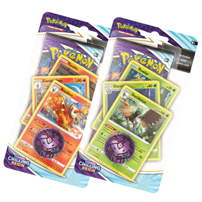 Pokemon TCG: Sword & Shield 6 Chilling Reign Premium Blister