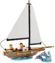 LEGO® Ideas Zeilboot Avontuur componenten