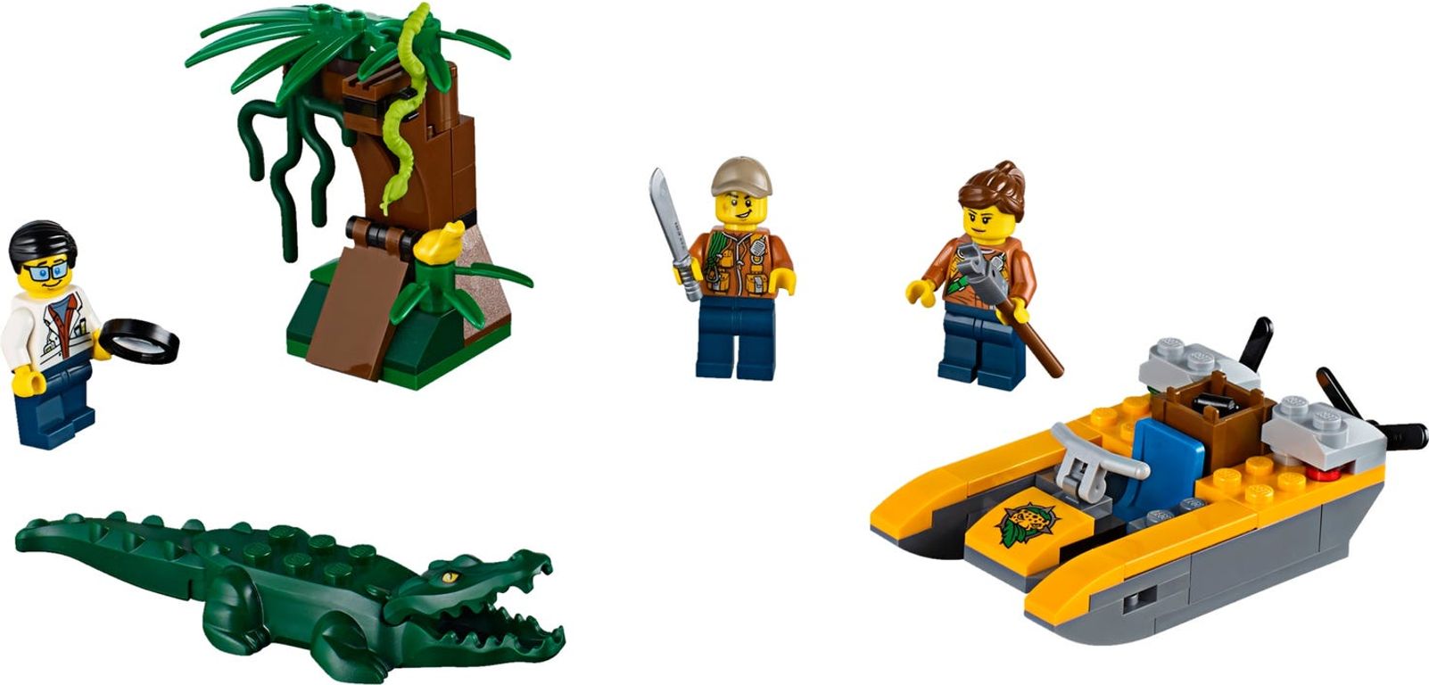 LEGO® City Jungla: Set de introducción partes