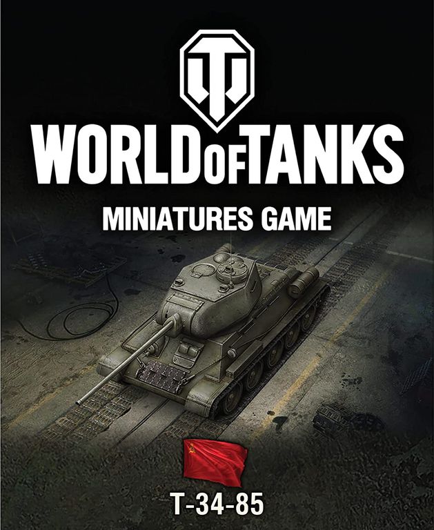 World Of Tanks Miniature Game SU-100 Espansione: Carro Armato In Plastica Verniciato, Carte E Codice Bonus