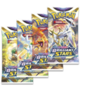 Pokémon TCG: Sword & Shield-Brilliant Stars Booster Display Box (36 Packs) cartes