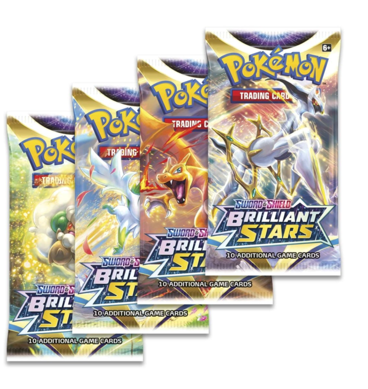 Pokémon TCG: Sword & Shield-Brilliant Stars Booster Display Box (36 Packs) carte