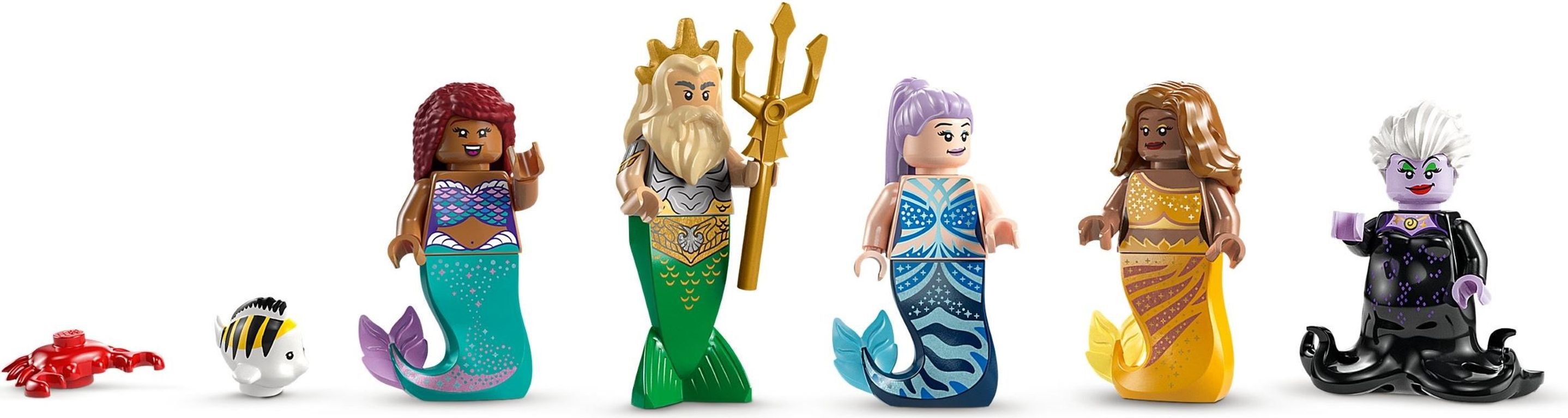 LEGO® Disney The Little Mermaid Royal Clamshell minifigures