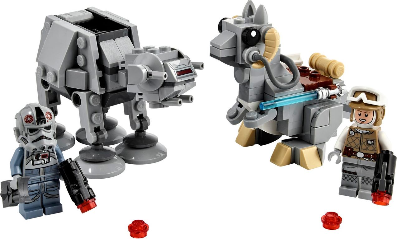 LEGO® Star Wars AT-AT™ vs. Tauntaun™ Microfighters komponenten