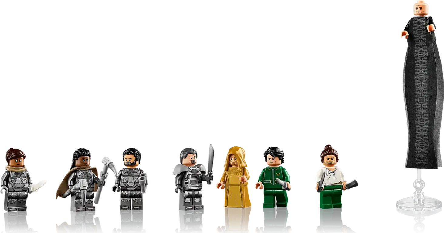 LEGO® Icons Dune Atreides Royal Ornithopter minifigures