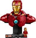 LEGO® Marvel Iron Man MK4 Bust components