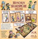 Munchkin Shakespeare Deluxe achterkant van de doos